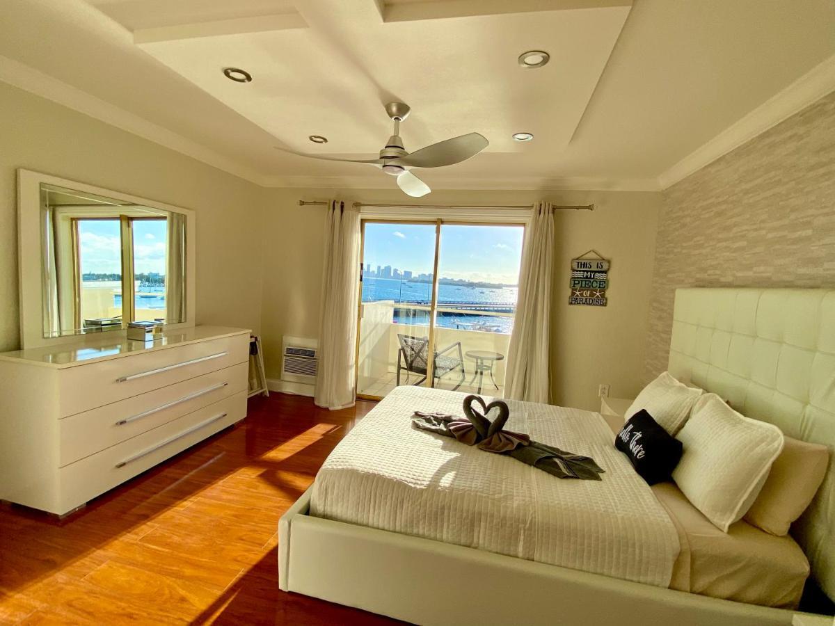 Deluxe Waterfront One Bedroom Apartment With Miami Skyline View, Free Parking 5 Mins Drive To Μαϊάμι Μπιτς Εξωτερικό φωτογραφία