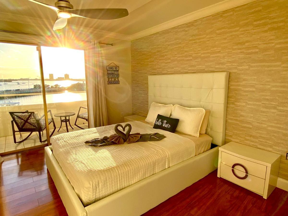 Deluxe Waterfront One Bedroom Apartment With Miami Skyline View, Free Parking 5 Mins Drive To Μαϊάμι Μπιτς Εξωτερικό φωτογραφία